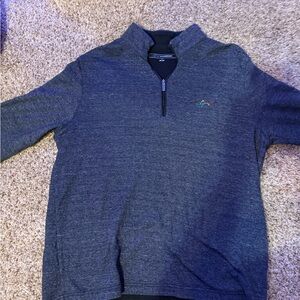 Greg Norman Gray Quarter-Zip Pullover